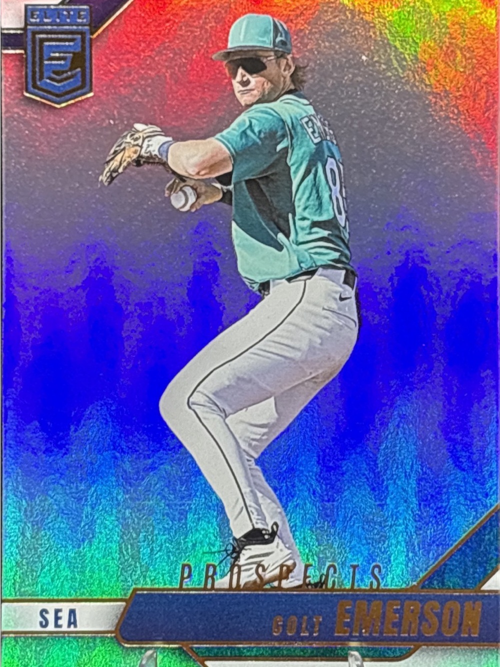 Panini Elite Colt Emerson Baseball Prospect Trading Card